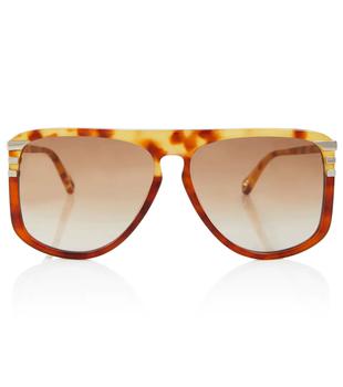 chloe太阳镜怎么样, Chloé | West aviator sunglasses商品图片 