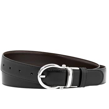 万宝龙皮带怎么选, MontBlanc | Montblanc Casual Oval Reversible Leather Belt 105123商品图片 5.6折