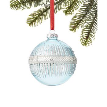 商品Pastel Prism Blue Glass Ball Ornament, Created for Macy's,商家Macy's,价格¥117图片