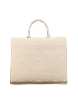 加拿大bvlgari包, BVLGARI | Bvlgari Logo Infinitum Leather Tote商品图片 
