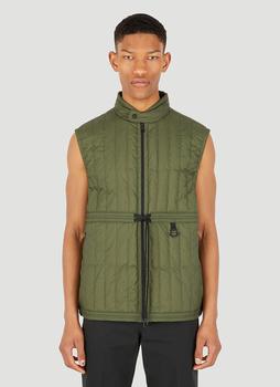 推荐Retz Sleeveless Jacket in Green商品