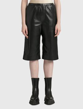 商品Nanushka | Wendel Leather Shorts,商家HBX,价格¥1007图片