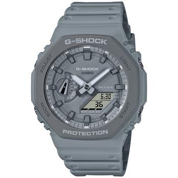 G-Shock | Men's Analog-Digital Gray Resin Strap Watch 45.4mm GA2110ET-8A商品图片,