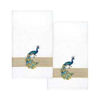 商品Textiles Turkish Cotton Penelope Embellished Bath Towel Set, 2 Piece图片