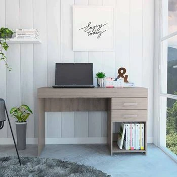 Homezia | 47" Light Gray Computer Desk,商家Premium Outlets,价格¥2086