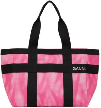 ganni包, Ganni | Pink East West Tote商品图片 额外8.5折, 额外八五折