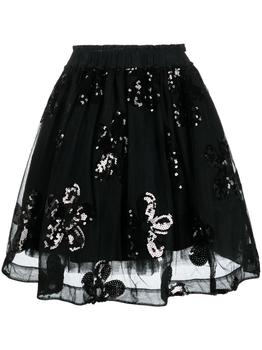 Simone Rocha | SIMONE ROCHA Layered ruffle tutu skirt商品图片,7.4折