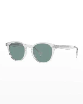 推荐Desmon Round Acetate Sunglasses商品