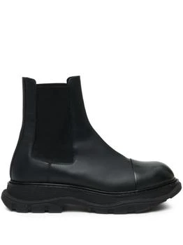 推荐ALEXANDER MCQUEEN - Leather Chelsea Boots商品