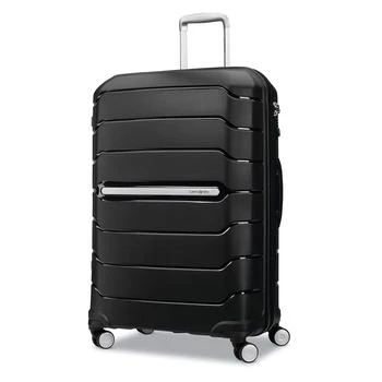 Samsonite | Samsonite Freeform Hardside Expandable with Double Spinner Wheels, Checked-Large 28-Inch, Black,商家Amazon US editor's selection,价格¥1210