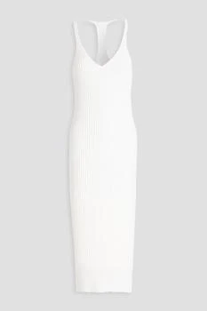 Helmut Lang | Ribbed-knit midi dress 4折