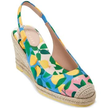 Cole Haan | Cole Haan Womens Printed Slingback Espadrille Heels,商家BHFO,价格¥360