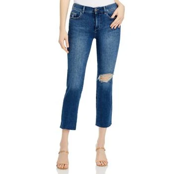 DL1961 | DL1961 Womens Mara Denim Raw Hem Straight Leg Jeans,商家BHFO,价格¥102
