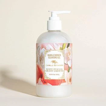 Hand and Shower Cleansing Gel 13oz White Peach & Creamy Gardenia