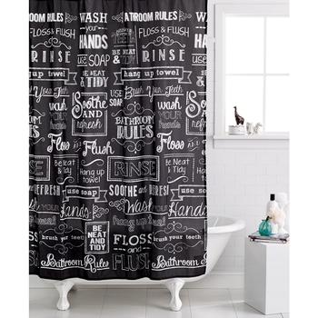 商品Avanti | Chalk It Up Shower Curtain,商家Macy's,价格¥267图片
