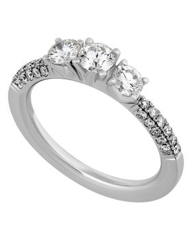 商品Piero Milano | Piero Milano Women's 18K White Gold Ring,商家Premium Outlets,价格¥11773图片