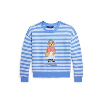 Ralph Lauren | Big Girls Polo Bear French Terry Long Sleeve Sweatshirt,商家Macy's,价格¥587