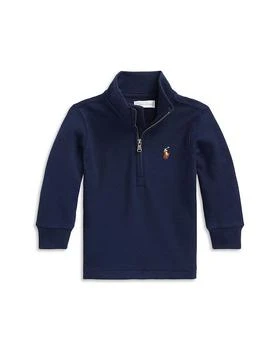 Ralph Lauren | Boys' Quarter Zip Cotton Pullover - Baby,商家Bloomingdale's,价格¥278