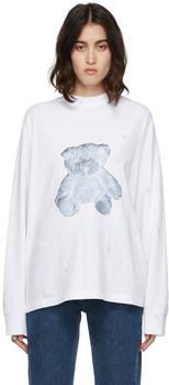 We11done | Pearl Teddy Long Sleeve T-Shirt商品图片,4.2折