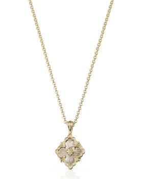 Buccellati | 18k Yellow Gold Mother-of-Pearl Pendant Necklace,商家Neiman Marcus,价格¥26772