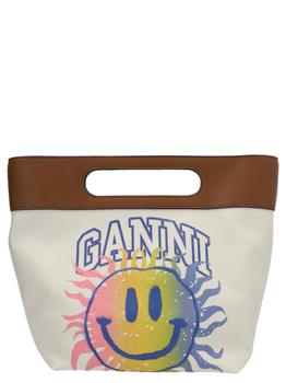 ganni包, Ganni | Logo print shopping bag商品图片 6.5折
