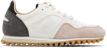 Spalwart | White & Pink Marathon Trail Low Mix Sneakers商品图片,5.3折