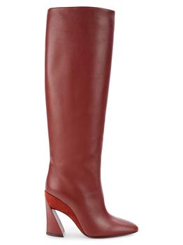 菲拉格慕鞋女靴, Salvatore Ferragamo | Antea Leather Knee-High Boots商品图片 2.4折