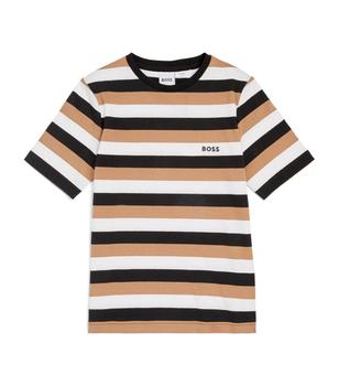 推荐Striped Logo T-Shirt (4-16 Years)商品