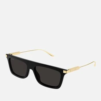 推荐Gucci Recycled Metal and Acetate Square-Frame Sunglasses商品