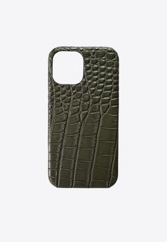 商品2ME Style | iPhone 12 PRO Max Case in Croc Leather,商家Thahab,价格¥2922图片