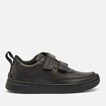 Clarks | Clarks Vibrant Glow Kids' School Shoes - Black Leather商品图片,满$115享7折, 满折