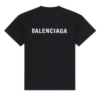 Balenciaga | Black Logo T-Shirt,商家Premium Outlets,价格¥1217