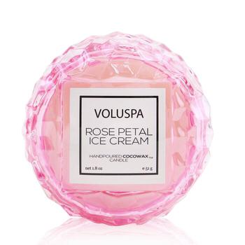 Voluspa | Voluspa 马卡龙香薰蜡烛- 玫瑰花瓣冰淇淋 51g/1.8oz商品图片,额外9.5折, 额外九五折