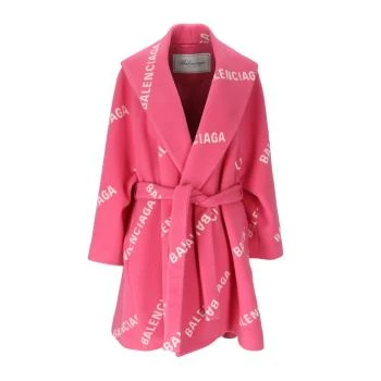 推荐BALENCIAGA 女士粉色大衣 647670-TIU02-5621商品