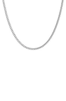 FZN | Sterling Silver Curb Chain Necklace,商家Nordstrom Rack,价格¥649