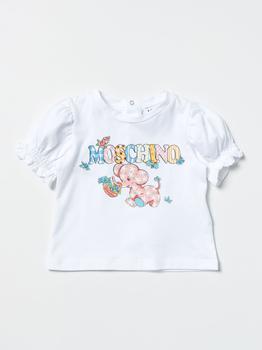 推荐Moschino Baby t-shirt with logo商品