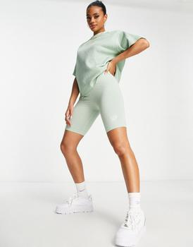 Reebok | Reebok legging shorts in sage green - LGREEN商品图片,