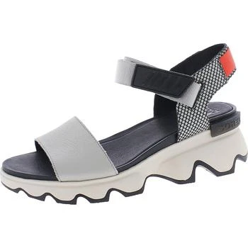 推荐Sorel Womens Kinetic Leather Wedge Sport Sandals商品