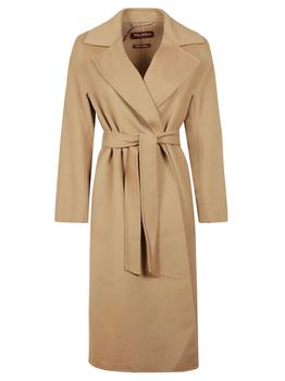 maxmara studio是什么牌子, Max Mara | Max Mara Studio Belted Coat商品图片 
