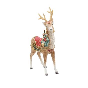 商品Noel Holiday Grand Deer Figurine, 17.75-in图片