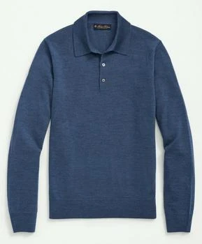 Brooks Brothers | Fine Merino Wool Sweater Polo,商家Brooks Brothers,价格¥775
