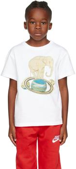 推荐Kids White Elephant T-Shirt商品
