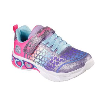 tissot lovely怎么样, SKECHERS | Little Girls Heart Lights- Sweetheart Lights - Lovely Colors Light-Up Stay-Put Closure Casual Sneakers from Finish Line商品图片 7.5折