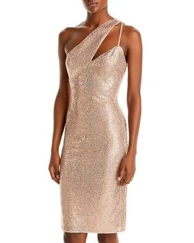 AQUA | One Shoulder Sequin Dress - 100% Exclusive 满$100减$25, 满减