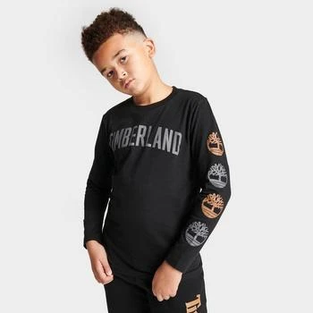 Timberland | Kids' Timberland Tree Arm Long-Sleeve T-Shirt,商家Finish Line,价格¥116