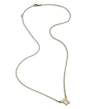 Jennifer Zeuner | Stav Pendant Necklace in 14K Gold Plated Sterling Silver, 15",商家Bloomingdale's,价格¥691