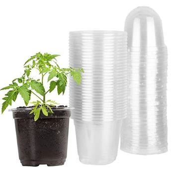 Fresh Fab Finds | 30Pcs Plant Nursery Pots PET Flower Seed Starting Pots Container with Dome with Drainage Holes,商家Verishop,价格¥295