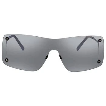 推荐P8620 Silver Mirror Shield Unisex Sunglasses P8620 A 99商品