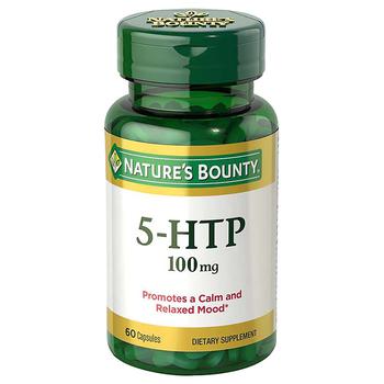 Nature's Bounty | 5-HTP 100mg, Capsules商品图片,满$80享8折, 满$40享8.5折, 满折