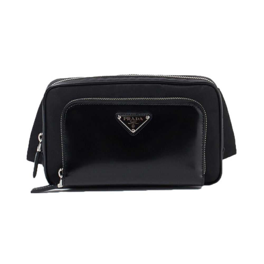Prada | PRADA 女士黑色腰包 2VL977-789-F0002商品图片,满$100享9.5折, 满折